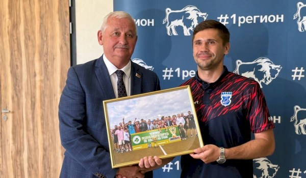 Чествование СК Строитель -чемпионов 2026