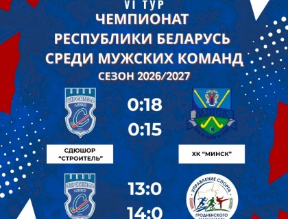Результаты 6-го тура чемпионата Республики Беларусь 